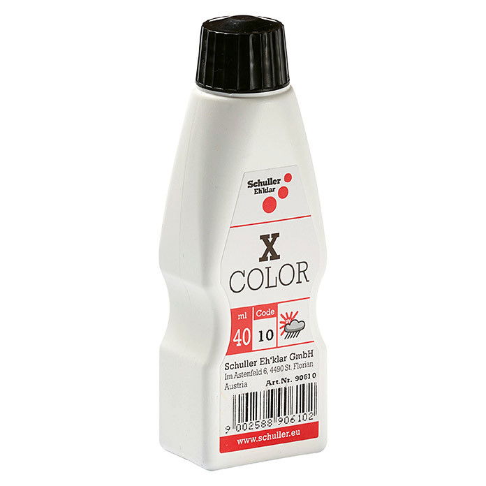 Schuller X-COLOR fény- és időjárásálló színező, 40 ml, fekete oxid termék fő termékképe