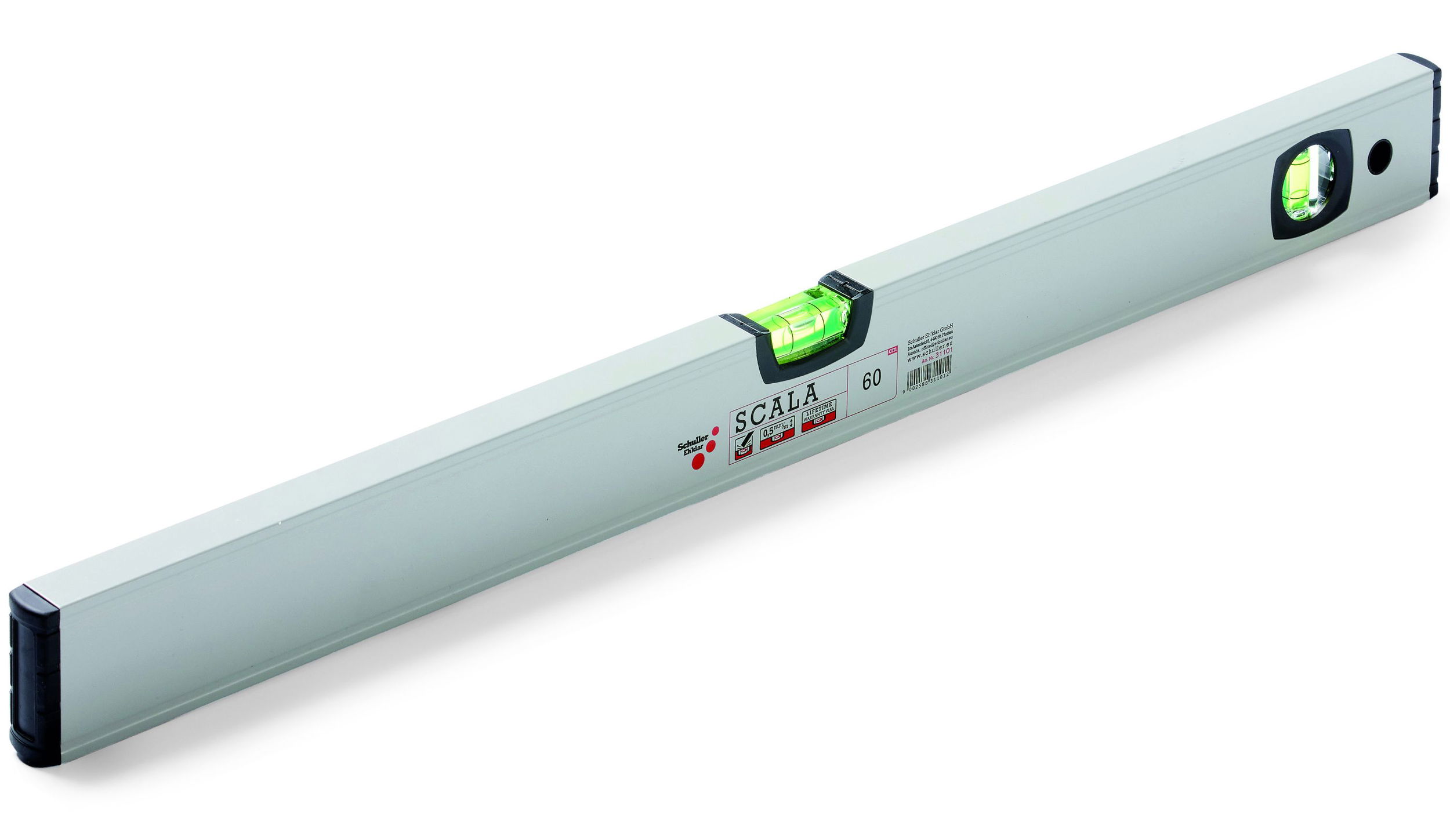 Schuller SCALA alumínium profilú vízmérték, 80 cm termék fő termékképe