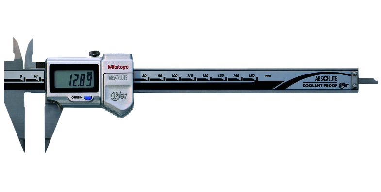 Mitutoyo Hegyes digitális tolómérő, IP67, hegyes mérőcsőrrel, 0-150 mm, 0.01 mm (573-622-20) termék fő termékképe