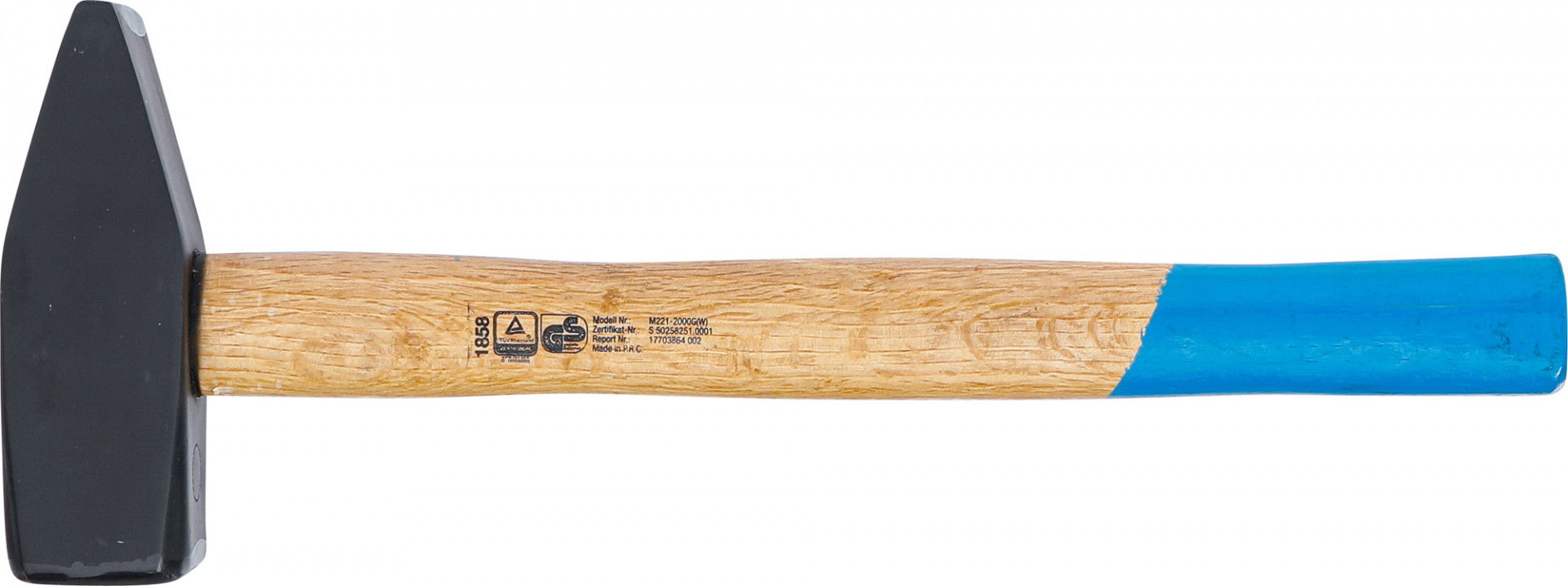 BGS Do it yourself 9-1858 lakatos kalapács fa nyéllel, 2000 g termék fő termékképe