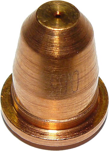 Plazma fúvóka, közepes 0.8mm S25, S25K, S30, S35K, S45 HP.40 S30 (GYS plazma) termék fő termékképe