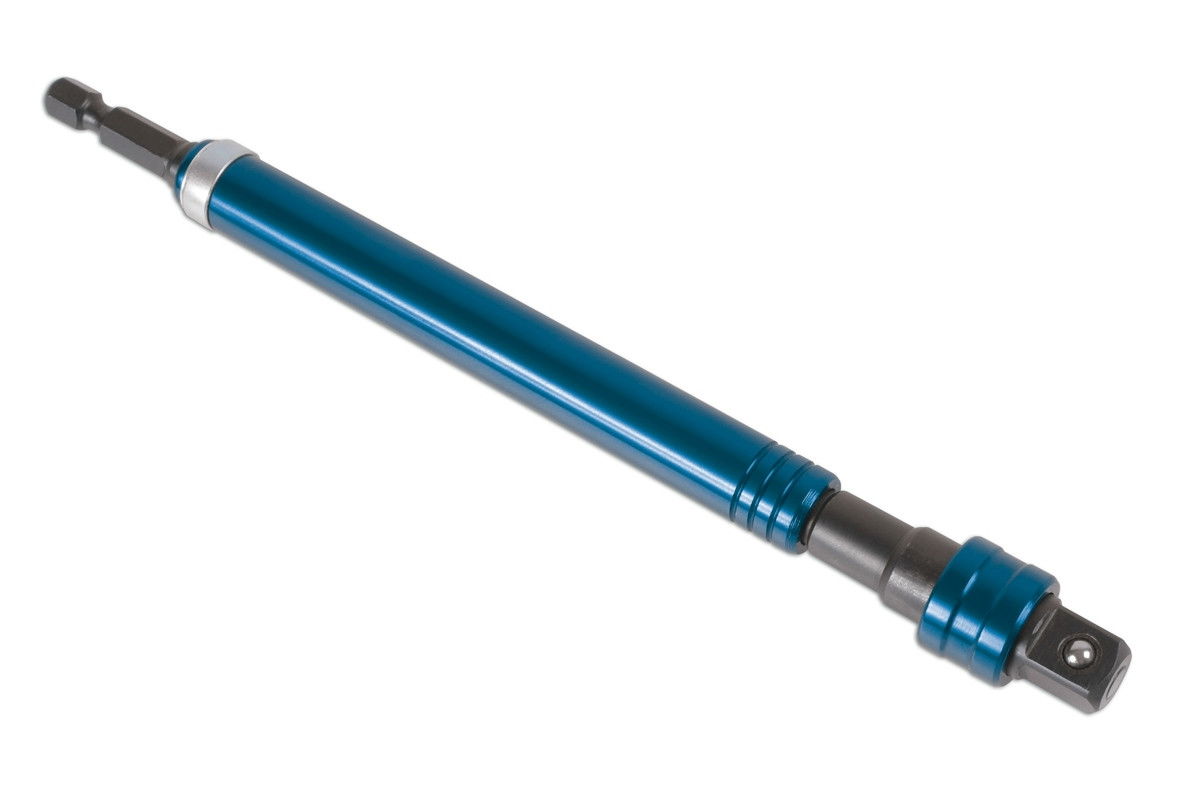 Laser Tools LAS-6390 fúrógépbe fogható 3/8"-os crowa hajtószár körbeforgó nyéllel, 185 mm termék fő termékképe