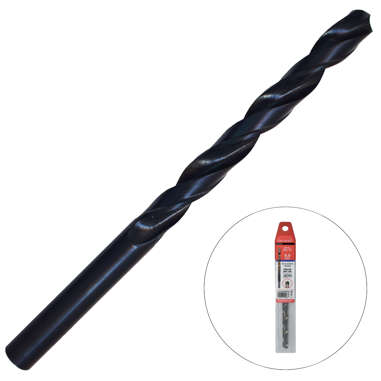 Abraboro 4.5 x 80 / 47 mm HSS-R fémfúró, EV-Pack termék fő termékképe