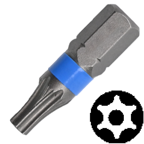 Abraboro TxTR 25 x 25 mm Torx Tamper bit, 2 db/csomag termék fő termékképe