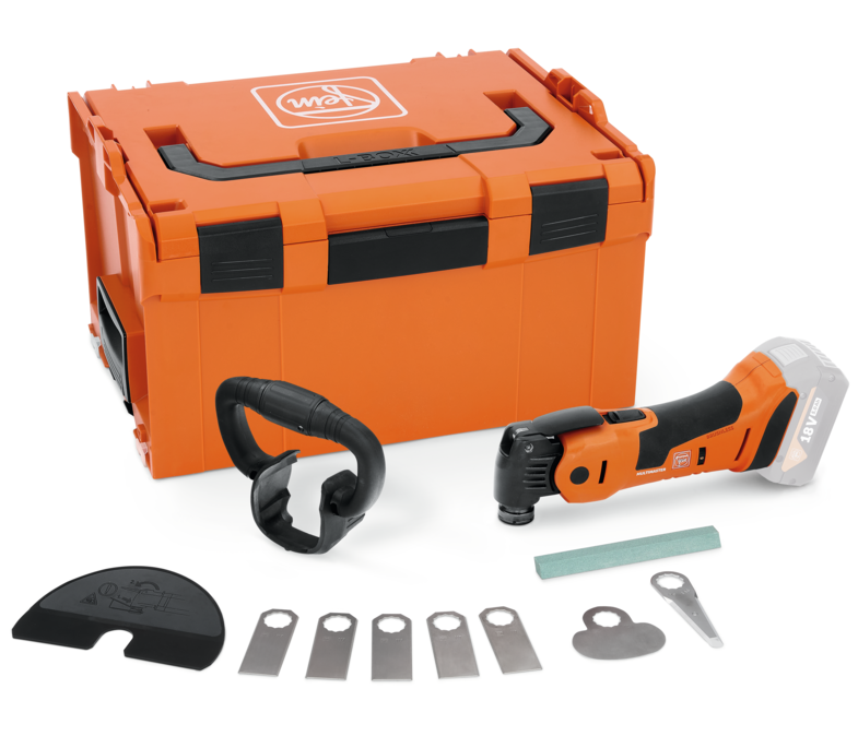 Fein MultiMaster AMM 700 1.7 Q AS akkus oszcilláló kéziszerszám szett fugafelújításhoz (akku és töltő nélkül, L-BOXX-ban) termék fő termékképe