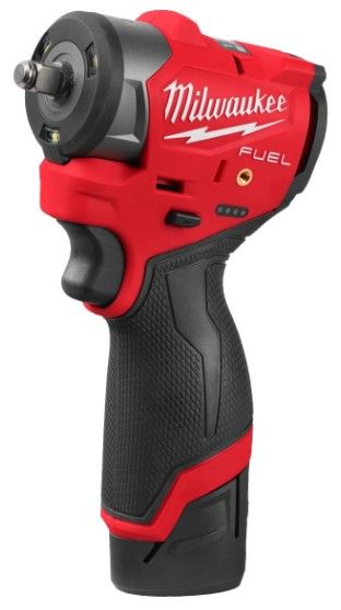 Milwaukee M12 FSCIWF38-252X FUEL™ ⅜″ szuperkompakt ütvecsavarozó (2 X M12 HB2.5 REDLITHIUM-ION™ High Output™ akkumulátor) termék fő termékképe