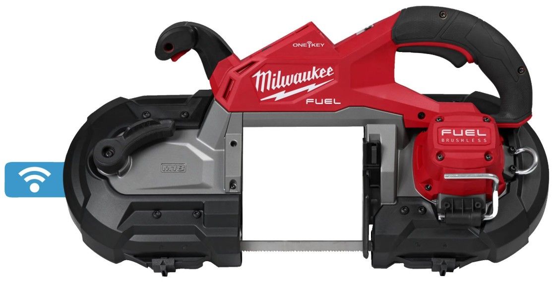 Milwaukee M18 FBS127DO-0C akkus ONE-KEY™ FUEL™kettős kioldású mélyvágó szalagfűrész (akku és töltő nélkül, kofferben) termék fő termékképe