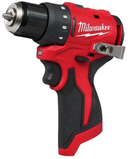 Milwaukee M12 BLDDRC-202C M12™ kompakt szénkefe nélküli fúró-csavarozó (2 x 2.0 Ah Li-ion akkuval) termék fő termékképe
