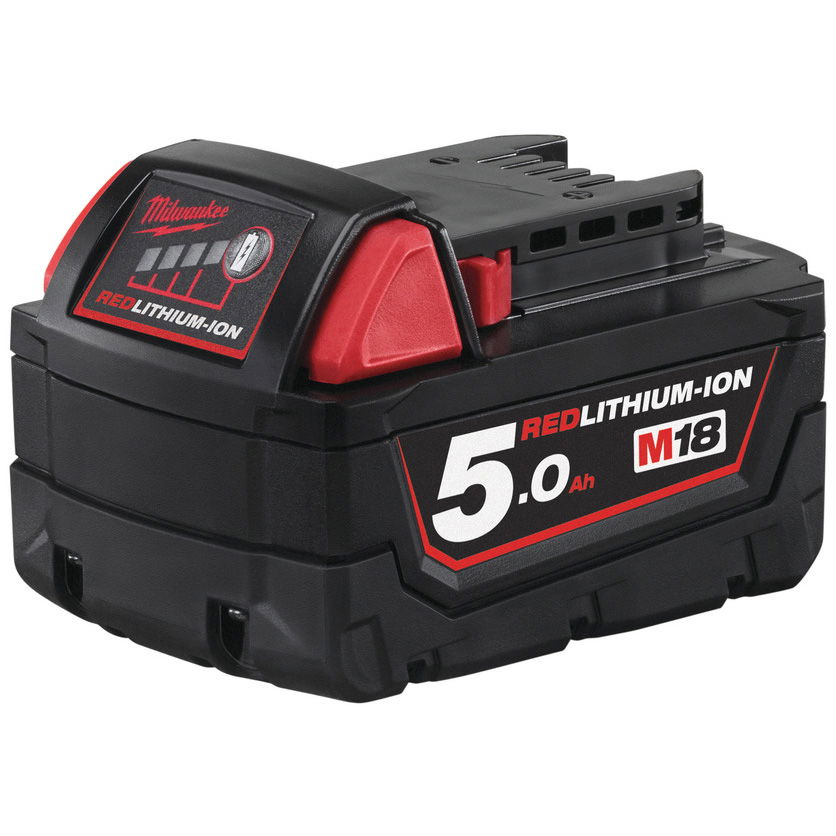 Milwaukee M18 B5 REDLITHIUM-ION™ akkumulátor, 18 V, 5.0 Ah termék fő termékképe