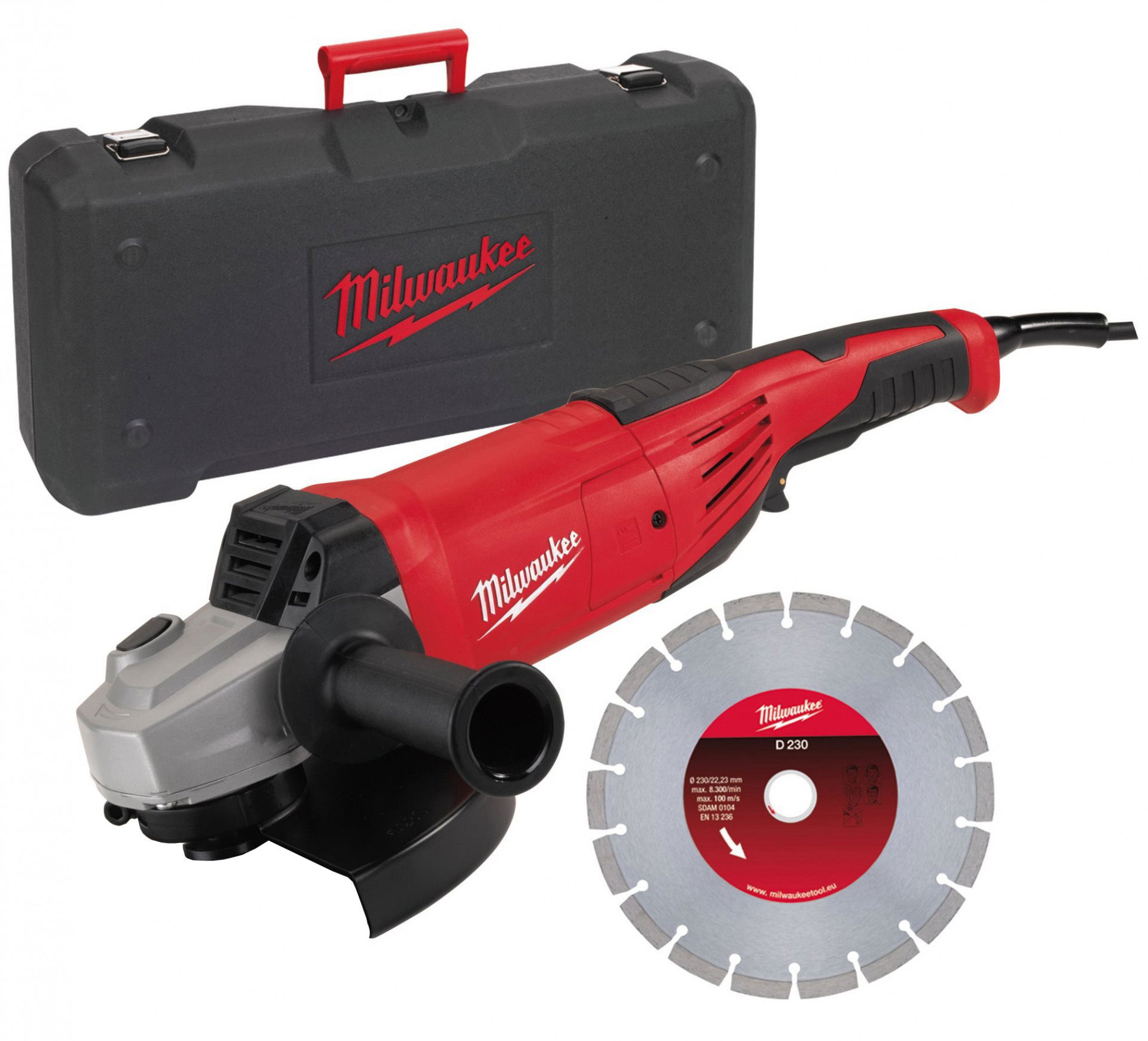 Milwaukee AG 22-230 E D-SET sarokcsiszoló termék fő termékképe
