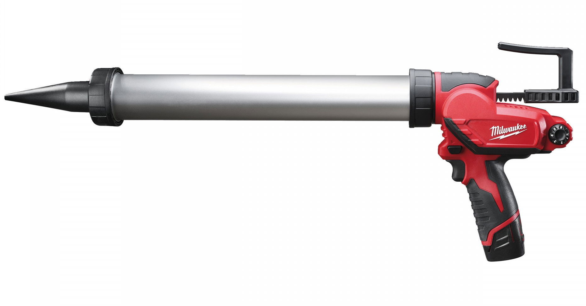 Milwaukee M12 PCG/600A-201B akkus tömítőanyag- és ragasztópisztoly (1 x 2.0 Ah Li-ion akkuval) termék fő termékképe