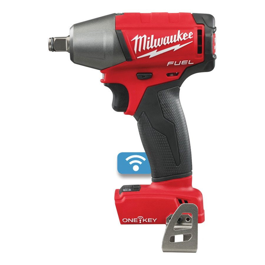 Milwaukee M18 ONEIWF12-0 akkus ONE-KEY™ FUEL™ szénkefe nélküli ütvecsavarozó biztosítógyűrűvel, 1/2" négyszög meghajtással (akku és töltő nélkül) (PROMO) termék fő termékképe