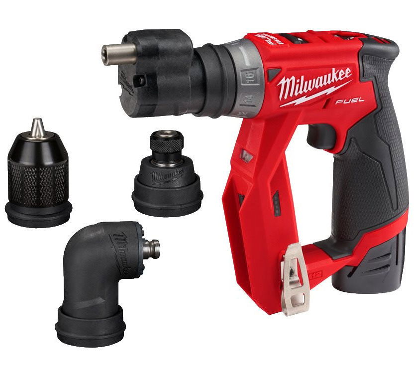 Milwaukee M12 FDDXKIT-202X FUEL™ akkus levehető tokmányú fúró-csavarozó (2 x 2.0 Ah Li-ion akkuval, Heavy Duty kofferben) (PROMO) termék fő termékképe