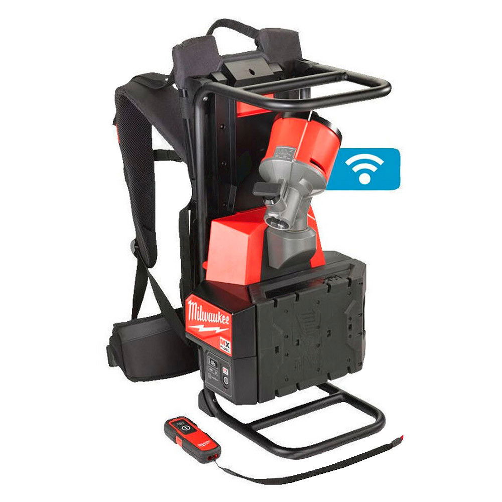 Milwaukee MXF CVBP-602 MX FUEL™ ONE-KEY™ akkus szénkefe nélküli háti betonvibrátor (2 x 6.0 Ah Li-ion akkuval) termék fő termékképe