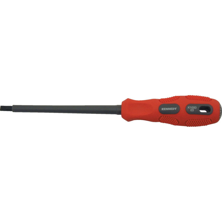 KENNEDY 5.5 x 125 mm lapos szigetelt VDE Dual Grip csavarhúzó termék fő termékképe