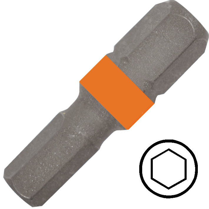 KENNEDY 2.5 mm hatszög csavarhúzó bit 1/4" hatszög illesztéssel, 25 mm termék fő termékképe