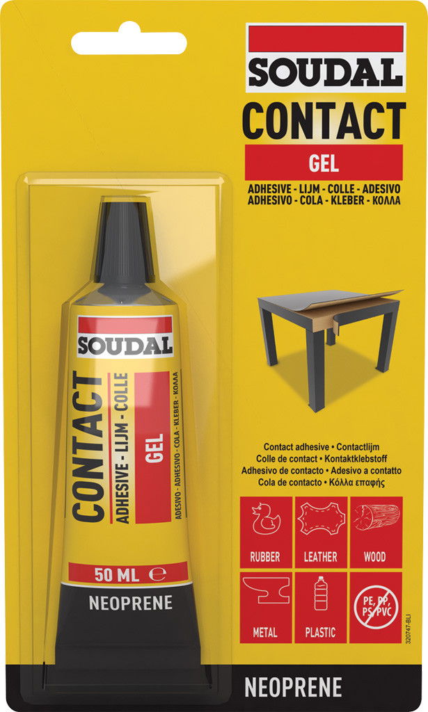 Soudal 46A - Tixotróp kontakt ragasztó, 50 ml termék fő termékképe