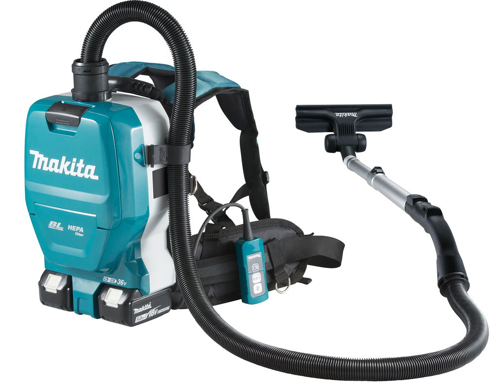 Makita DVC261ZX4 akkumulátoros HEPA háti porszívó (akku és töltő nélkül) termék fő termékképe